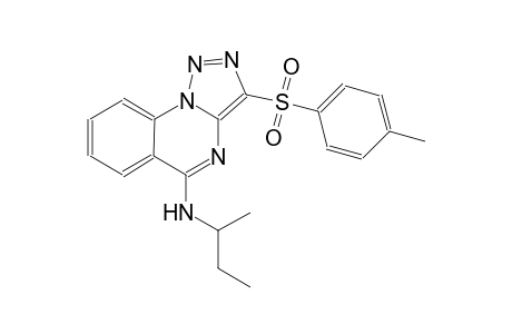 [1,2,3]triazolo[1,5-a]quinazolin-5-amine, 3-[(4-methylphenyl)sulfonyl]-N-(1-methylpropyl)-