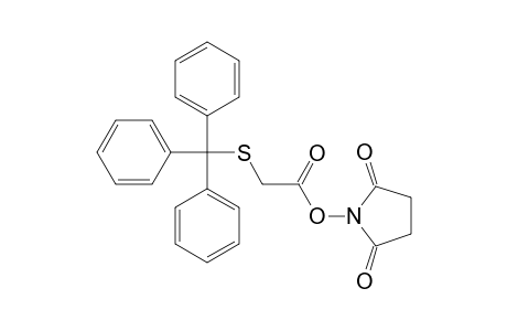 0-(N-HYDROXYSUCCINIMIDO)-2-(TRIPHENYLMETHYLTHIO)-ETHANOATE