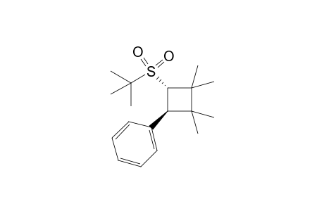 trans-(4-(tert-Butylsulfonyl)-2,2,3,3-tetramethylcyclobutyl)benzene