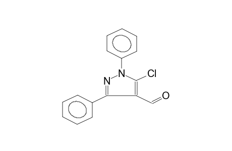 1,3-DIPHENYL-5-CHLORO-4-FORMYLPYRAZOLE