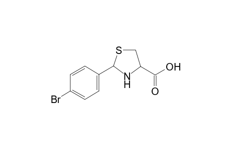 2-(4-bromophenyl)thiazolidine-4-carboxylic acid