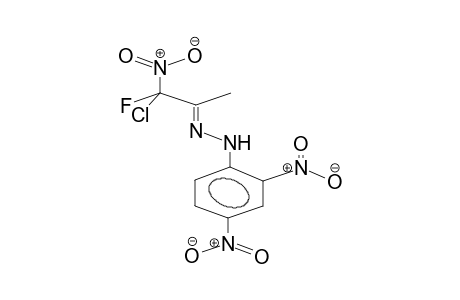 1-FLUORO-1-CHLORO-1-NITROACETONE, 2,4-DINITROPHENYLHYDRAZONE