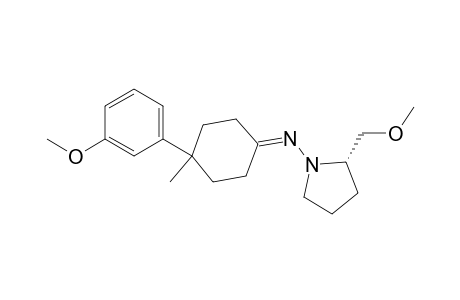 2(S)-2-Methoxymethyl-N-[4'-(3-methoxyphenyl)-4'-methylcyclohexylidene]-1-pyrrolidinamine