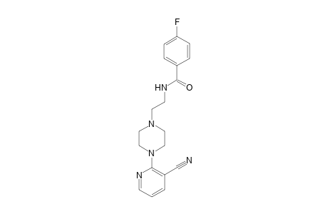 N-[2-[4-(3-Cyanopyridin-2-yl)piperazin-1-yl]ethyl]-4-fluorobenzamide