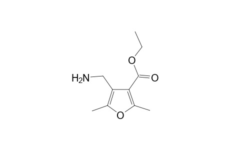 Furane-3-carboxylic acid, 4-aminomethyl-2,5-dimethyl-, ethyl ester