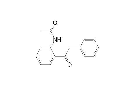 N-[2-(1-oxo-2-phenylethyl)phenyl]acetamide