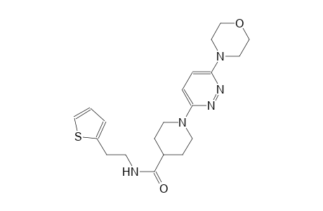 4-piperidinecarboxamide, 1-[6-(4-morpholinyl)-3-pyridazinyl]-N-[2-(2-thienyl)ethyl]-