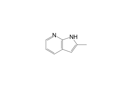 1H-Pyrrolo[2,3-b]pyridine, 2-methyl-