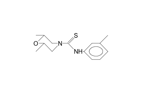 cis-2,6-Dimethyl-4-morpholinethiocarboxy-3-toluidide