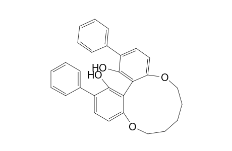 (S)-4',4"-Pentylenedioxy-1,1':3',3":1",1"'-quaterphenyl-2',2"-diol
