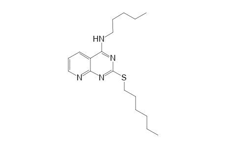 2-(hexylsulfanyl)-N-pentylpyrido[2,3-d]pyrimidine-4-amine