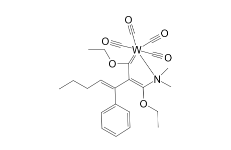 [.eta.1-W,N](4Z)-2-Ethoxy-3-[dimethylamino(ethoxymethylene)]-4-phenyl-1-tetracarbonyltungsta-1,4-octadiene