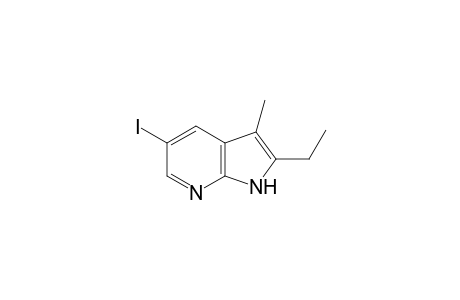 2-Ethyl-5-iodo-3-methyl-1H-pyrrolo[2,3-b]pyridine