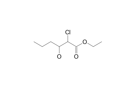 2-chloro-3-hydroxy-hexanoic acid ethyl ester