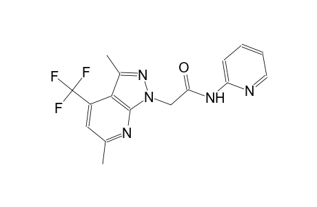 1H-pyrazolo[3,4-b]pyridine-1-acetamide, 3,6-dimethyl-N-(2-pyridinyl)-4-(trifluoromethyl)-