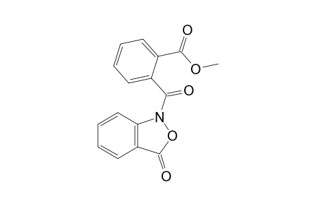 Methyl 2-(3'-oxo-1',3'-dihydro-2',1'-benzisoxazol-1'-ylcarbonyl)benzoate