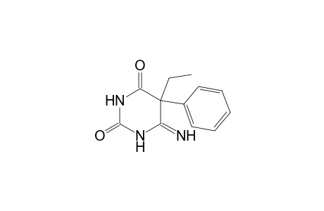 5-Ethyl-5-phenyl-4-iminobarbituric acid
