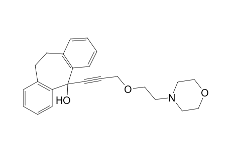 10,11-DIHYDRO-5-[3-(2-MORPHOLINOETHOXY)-1-PROPYNYL]-5H-DIBENZO[a,d]CYCLOHEPTEN-5-OL