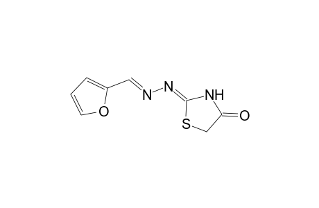 2-[(2E)-2-(2-furanylmethylidene)hydrazinyl]-4-thiazolone