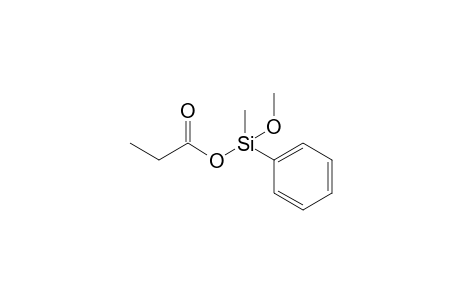 methyl(methoxy)(phenyl)(propanoyloxy)silane