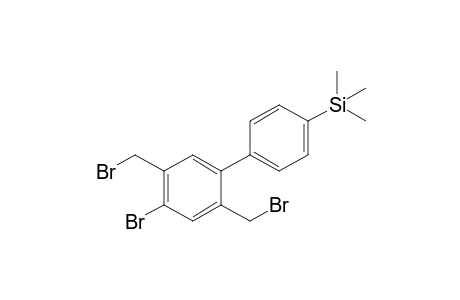 [4'-Bromo-2',5'-bis(bromomethyl)biphenyl-4-yl]trimethylsilane