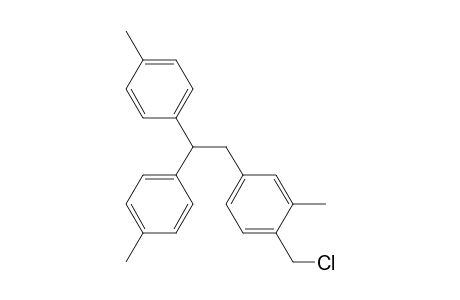 2,2-bis(4-methylphenyl)-1-(4-chloromethyl-3-methylphenyl)ethane