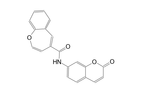 1-benzoxepin-4-carboxamide, N-(2-oxo-2H-1-benzopyran-7-yl)-