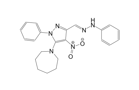 5-(1-azepanyl)-4-nitro-1-phenyl-1H-pyrazole-3-carbaldehydephenylhydrazone