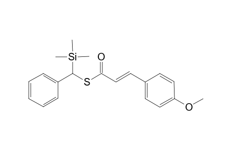S.alpha.-Trimethylsilylbenzyl (E)-4-Methoxythiocinnamate