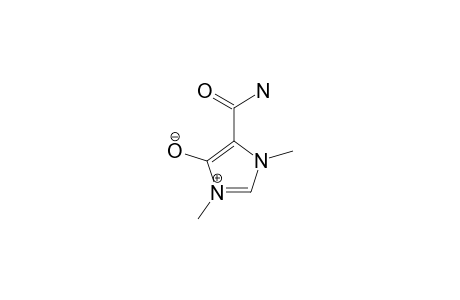 5-carbamoyl-1,3-dimethylimidazol-3-ium-4-olate