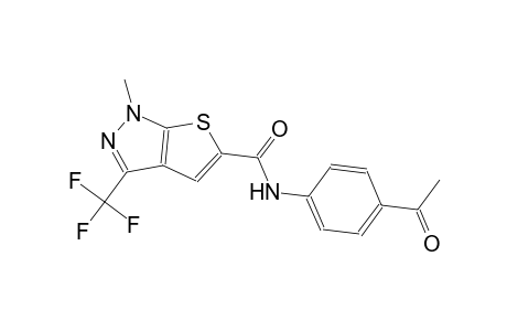 1H-thieno[2,3-c]pyrazole-5-carboxamide, N-(4-acetylphenyl)-1-methyl-3-(trifluoromethyl)-