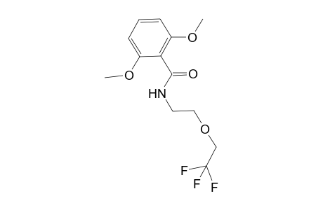 Benzamide, 2,6-dimethoxy-N-[2-(2,2,2-trifluoroethoxy)ethyl]-