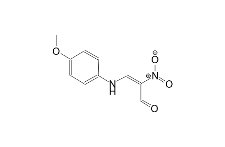 2-propenal, 3-[(4-methoxyphenyl)amino]-2-nitro-, (2E)-