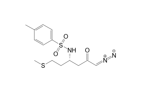 Diazo-(N-tosyl-L-.beta.homomethionyl)methane