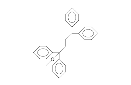 1-Methoxy-1,1,4,4-tetraphenyl-butane