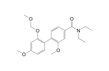 N,N-Diethyl-2'-(methoxymethoxyl)-3,4'-trimethoxy-2-biphenylcarboxamide