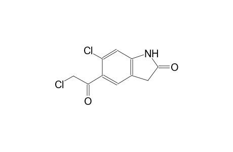 2H-indol-2-one, 6-chloro-5-(chloroacetyl)-1,3-dihydro-