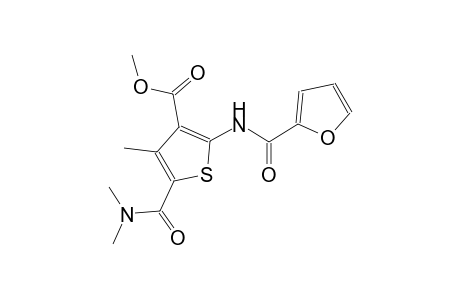 methyl 5-[(dimethylamino)carbonyl]-2-(2-furoylamino)-4-methyl-3-thiophenecarboxylate