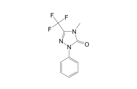 4-METHYL-1-PHENYL-3-TRIFLUOROMETHYL-DELTA(2)-1,2,4-TRIAZOLIN-5-ONE