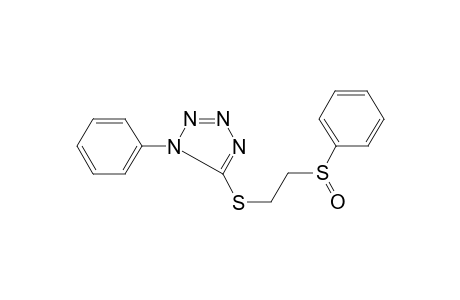 1-Phenyl-5-[2-(phenylsulfinyl)ethylsulfanyl]-1,2,3,4-tetrazole
