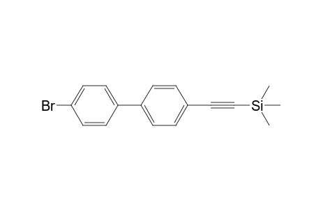 4-Bromo-4'-[(trimethylsilyl)ethynyl]-biphenyl