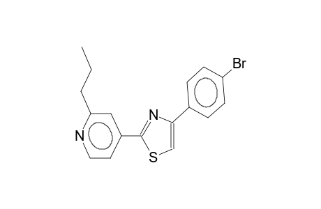 2-(2-propyl-4-pyridyl)-4-(4-bromophenyl)-1,3-thiazine