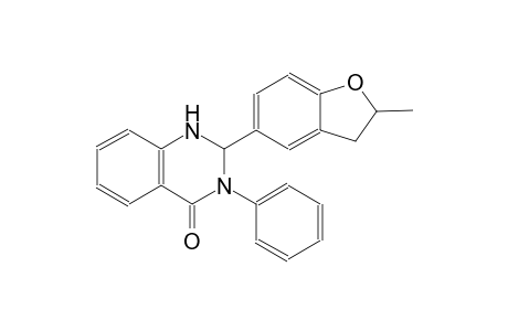 2-(2-Methyl-2,3-dihydro-1-benzofuran-5-yl)-3-phenyl-2,3-dihydro-4(1H)-quinazolinone