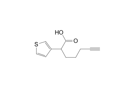 3-Thiopheneacetic acid, .alpha.-4-pentynyl-