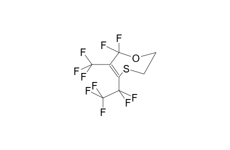 6-TRIFLUOROMETHYL-5-PERFLUOROETHYL-7,7-DIFLUORO-2,3-DIHYDRO-1,4-OXATHIEPINE-5