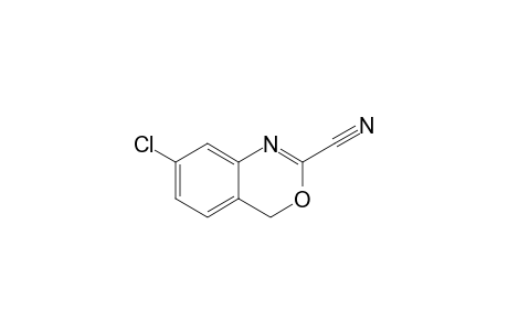 7-Chloro-4H-3,1-benzoxazine-2-carbonitrile