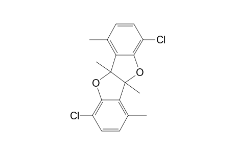 1,6-DICHLORO-4,4B,9,9B-TETRAMETHYL-4B,9B-DIHYDROBENZOFURO-[3,2]-BENZOFURANE