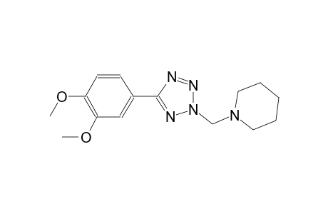 1-[5-(3,4-Dimethoxy-phenyl)-tetrazol-2-ylmethyl]-piperidine