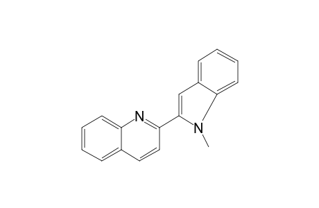 2-(1-Methyl-1H-indol-2-yl)quinoline