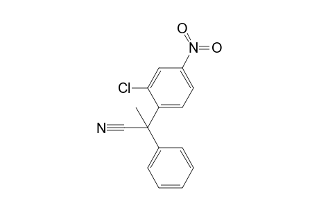 1-Cyano-1-phenyl-1-(2-chloro-4-nitrophenyl)ethane